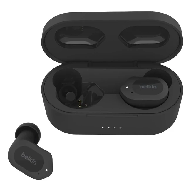 Ecouteurs sans fil Belkin Soundform Play - 3 prrglages - IPX5 - Autonomie 38h - 