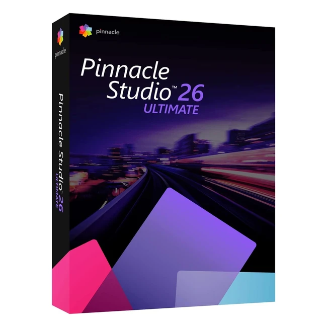 Pinnacle Studio 26 Ultimate - Software di Registrazione e Editing Video Avanzato