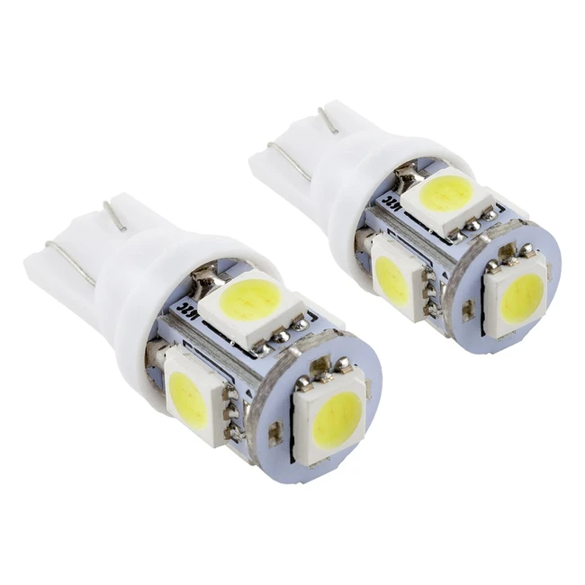Bombillas LED para Coche - Set de 2 - Luz Blanca - Consumo Bajo - Fácil Instalación