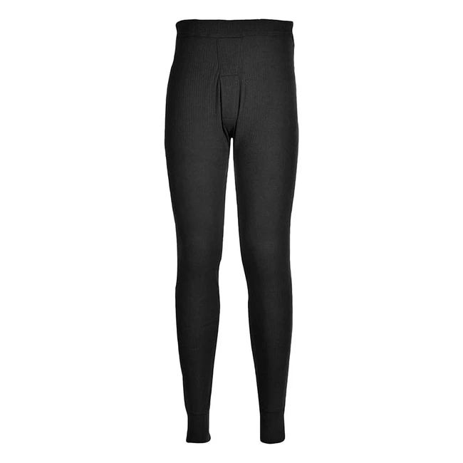 Pantaloni Termici Portwest B121BKRXXXL Nero XXXL - Ideali per Lavoro e Sport