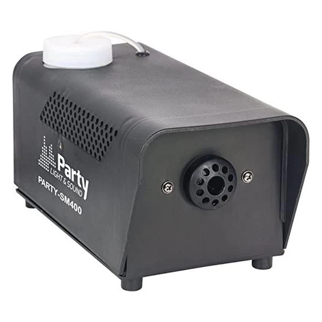 Mini Máquina de Niebla 400W PartySM400 - Efecto de Luz y Sonido - Negro