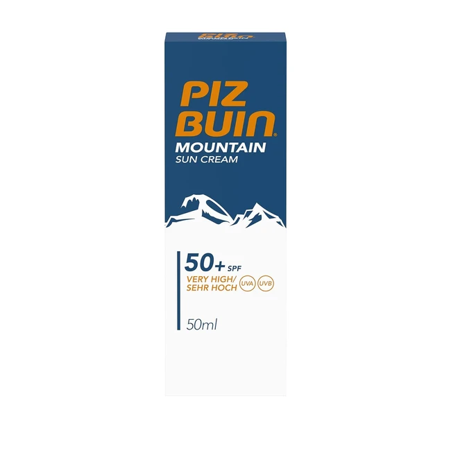 Piz Buin Mountain Sonnencreme SPF 50 Winter Sport Schutz gegen Sonnenbrand Klt
