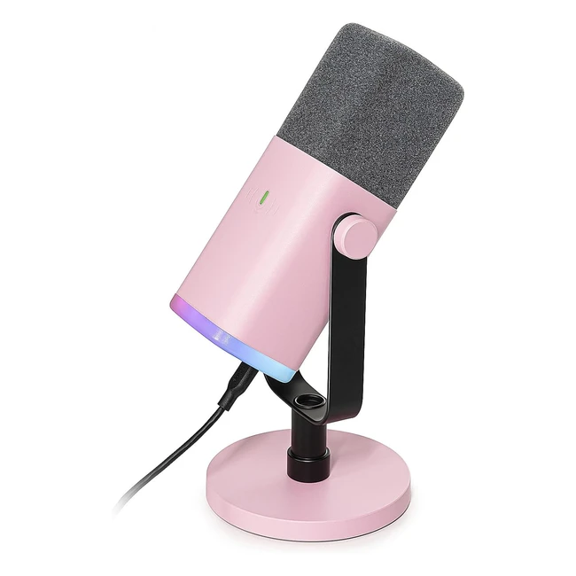 Microphone USB XLR Fifine pour studio de streaming podcast - Qualité audio claire