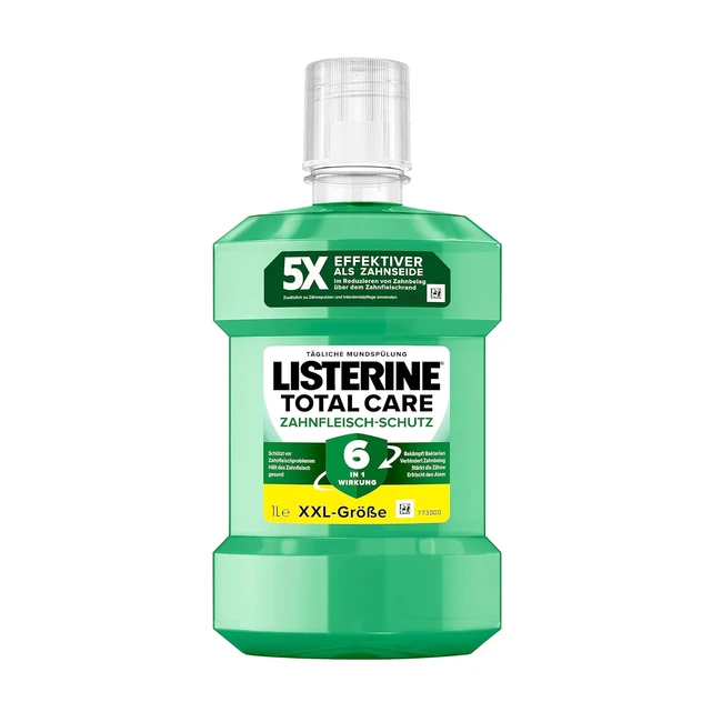 Listerine Total Care 1000ml - Schutz für Zahnfleisch mit 6-in-1 Wirkung