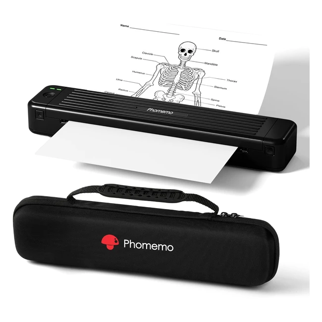 Stampante Portatile Termica P831 - Phomemo - Stampa Tattoo - 300 dpi - Compatibile con Laptop e Phone