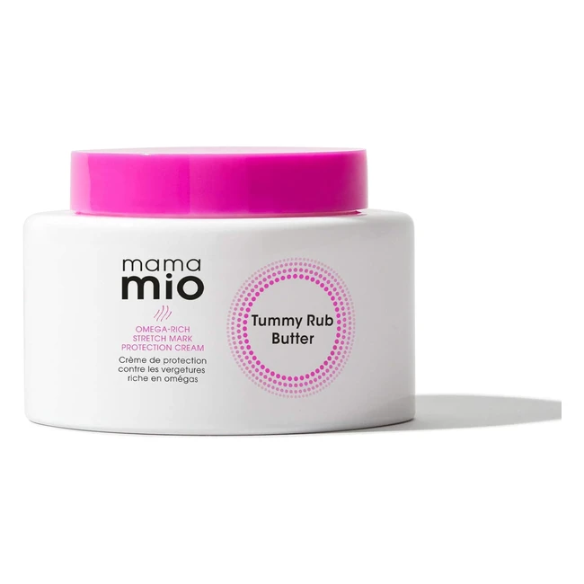 Mama Mio Tummy Rub Butter 240ml | Pregnancy Stretch Mark Cream | Luxurious Moisturizer