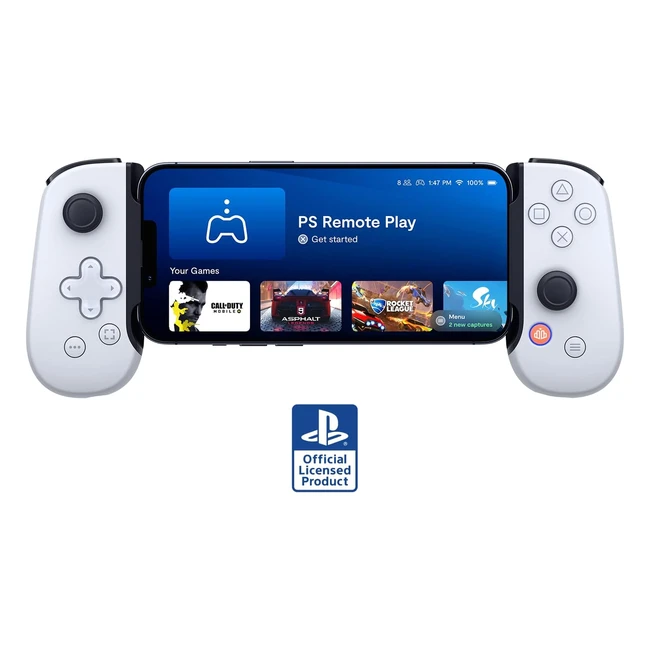 Backbone One Mobile Gaming Controller for iPhone Lightning PlayStation Edition - Turn Your iPhone into a Gaming Console