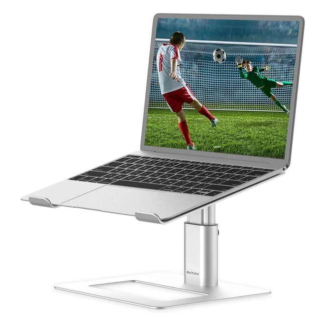 Boyata Laptop Stand Adjustable Height Ventilated Holder for MacBook ProAir Dell