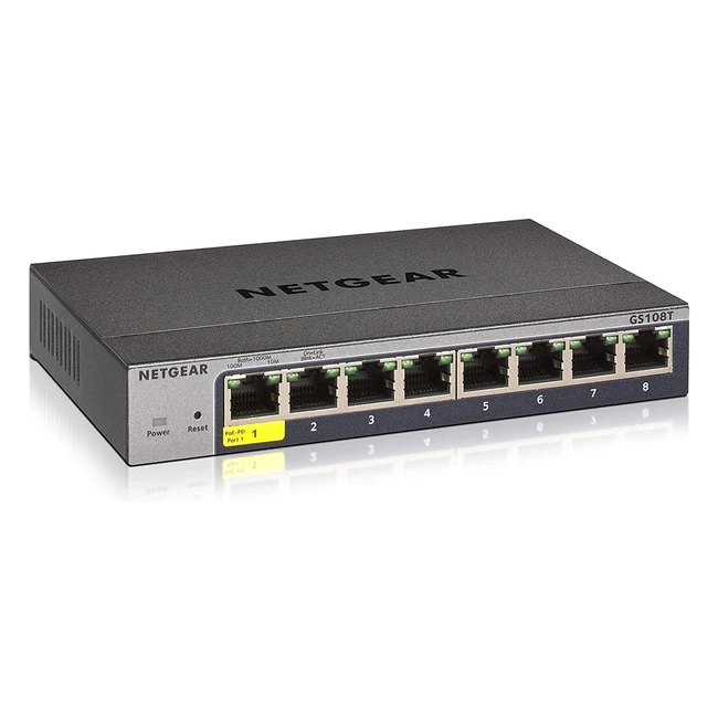 Switch Netgear GS108T300PES 8 Puertos Gigabit Ethernet