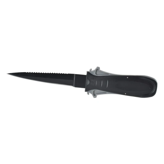 Cuchillo Subacutico SEAC SHARP Negro 9cm Acero Inoxidable Unisex