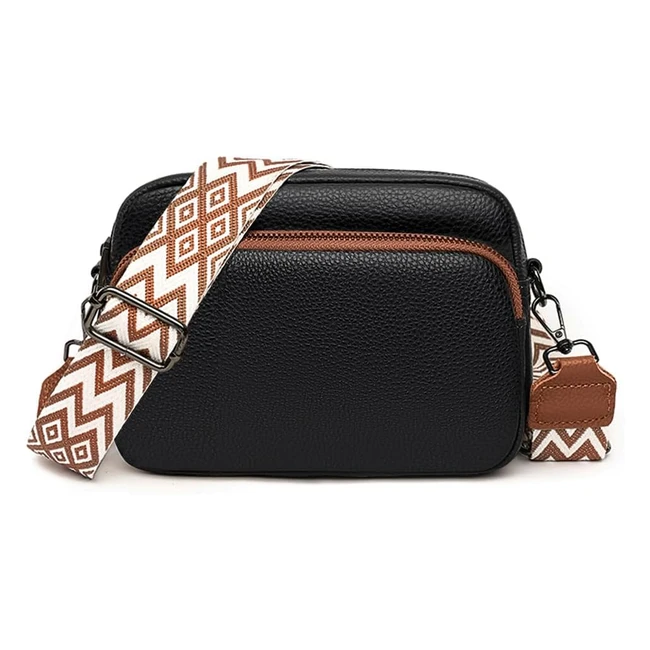 Tiaastap Crossbody Bags for Women - Leather Handbags - Shoulder Bags with Adjust