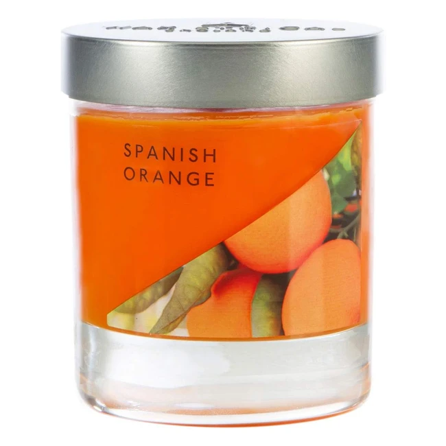 Mediterranean Orange Candle - Wax Lyrical Small Jar - Ref 35Hrs Burn Time