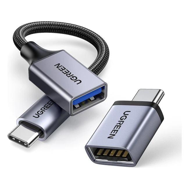 UGREEN USB C to USB Adapter 2er Pack OTG Adapter  Kabel USB C auf USB 30 kompa