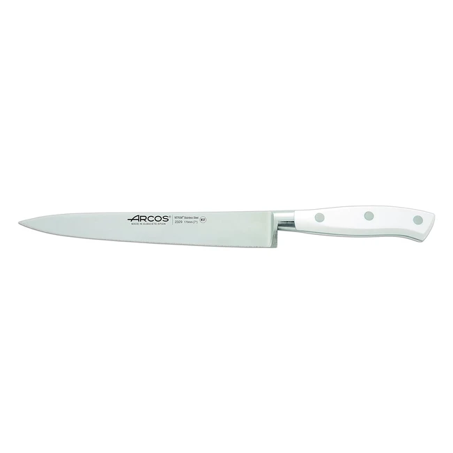 Couteau Arcos Riviera Blanc Acier Inoxydable 170mm - Qualite Premium