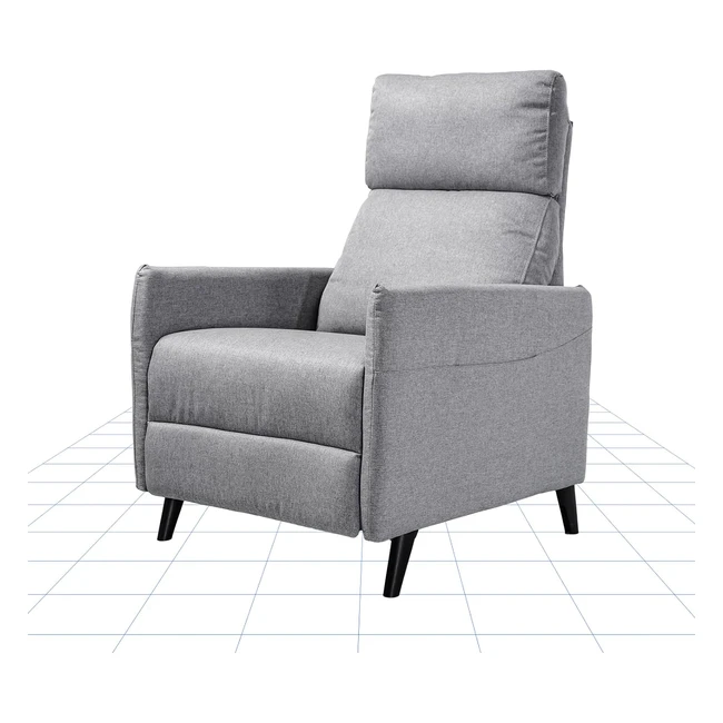 Fauteuil Relaxation TV Flexispot XC1 Dossier Rglable 125-160 Inclinable Chambr