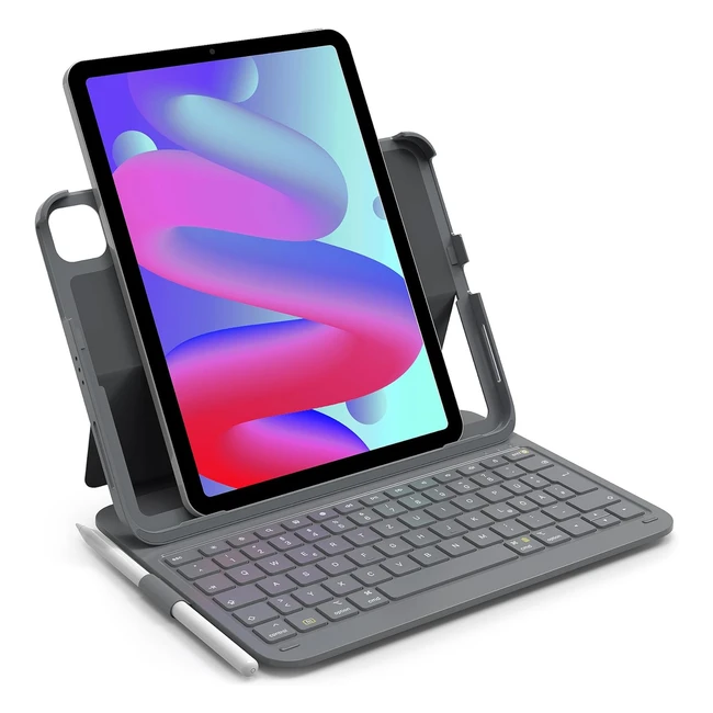 Inateck Ultraleichte Tastatur Hlle fr iPad 10 Gen 2022iPad Air 5 20222020