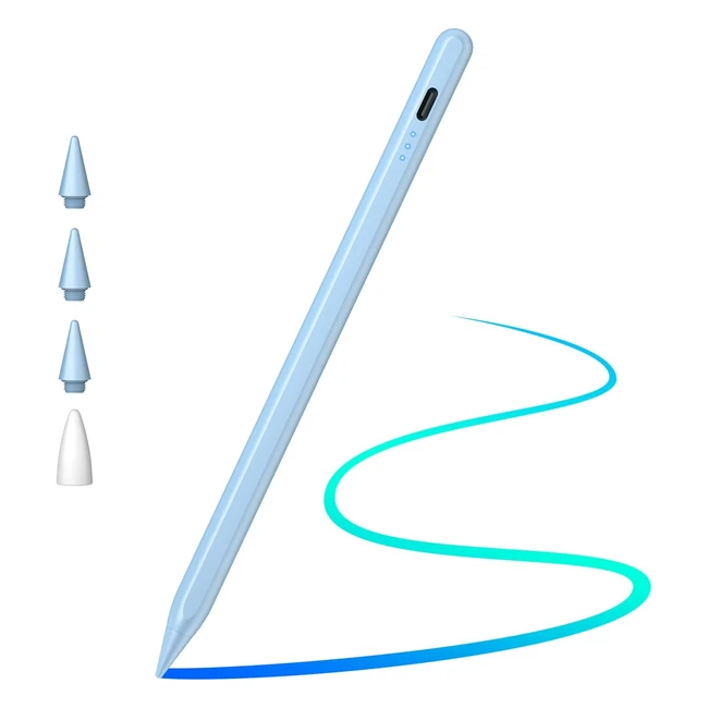 Penna Stilo iPad 20182022 Ricarica Rapida - Sensore Inclinazione - LED - Apple i
