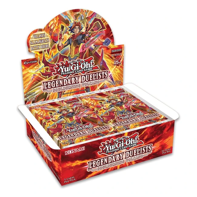 Yugioh Legendary Duelists Soulburning Volcano Booster Set - 56 Cards! #UltraRare #SuperRare #GhostRare
