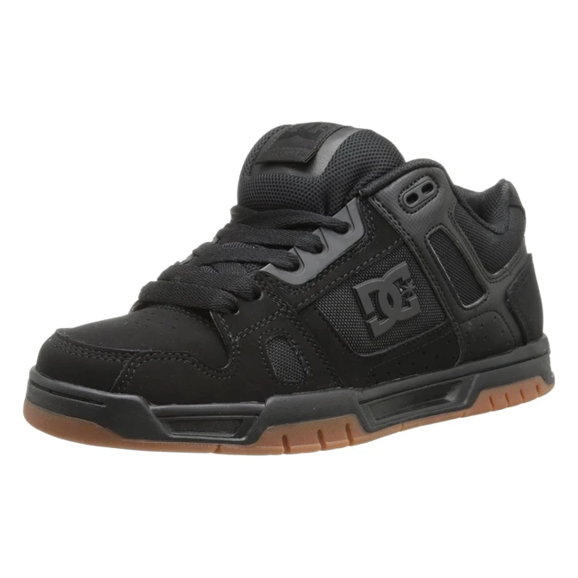 Zapatillas DC Shoes Stag Hombre BlackGum - Ref 425EU - Comodidad y Estilo