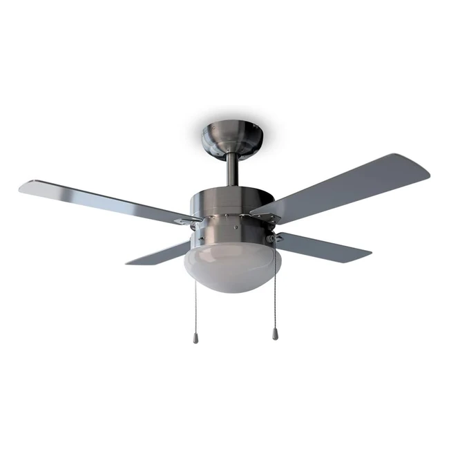 Cecotec Ventilateur Plafond Lampe EnergySilence Aero 450 50W 106cm 4 Pales 3 Vit