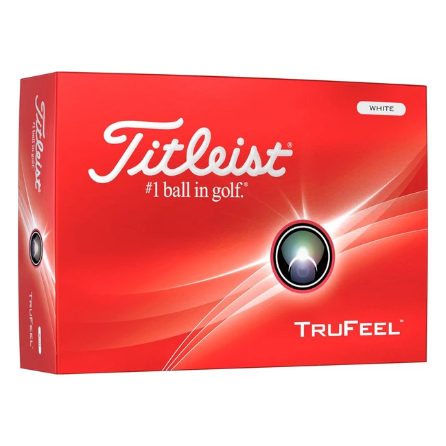 Titleist TruFeel Golf Ball White  Soft Feel Low Ball Flight Increased Greensi