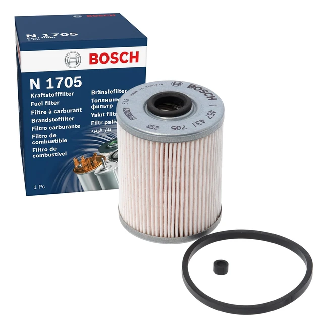 Filtro Diesel Bosch N1705 - Resistente al Calore e alla Pressione