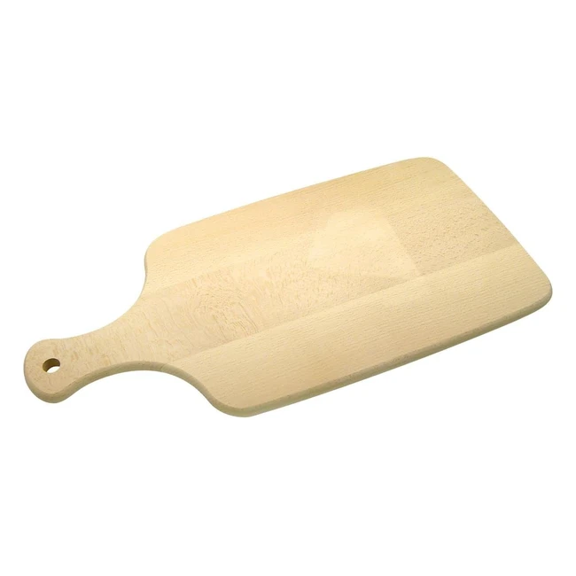 Planche à découper en bois de hêtre - Qualité supérieure - Poignée ergonomique