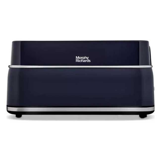 Morphy Richards Signature Matt 4-Slice Toaster - Midnight Blue - 245703 - 7 Variable Browning Settings