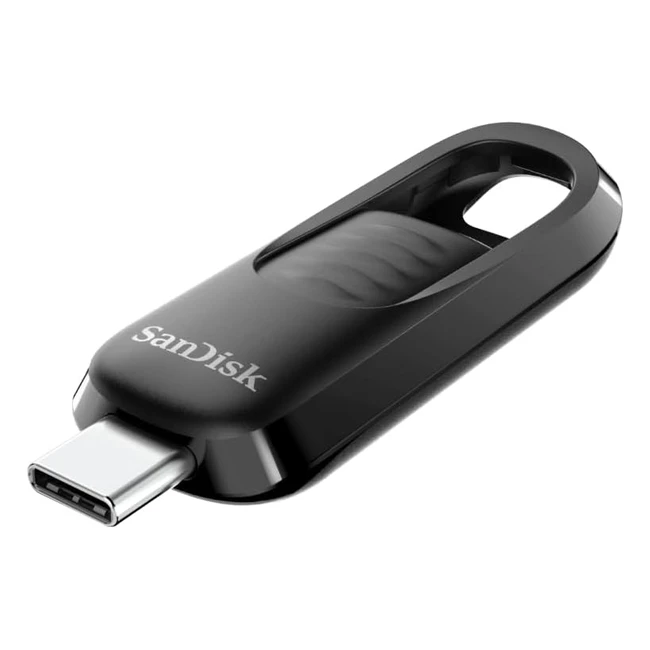 SanDisk 128GB Ultra Slider USB Type-C Flash Drive Gen 1 Performance Up to 400MB/s