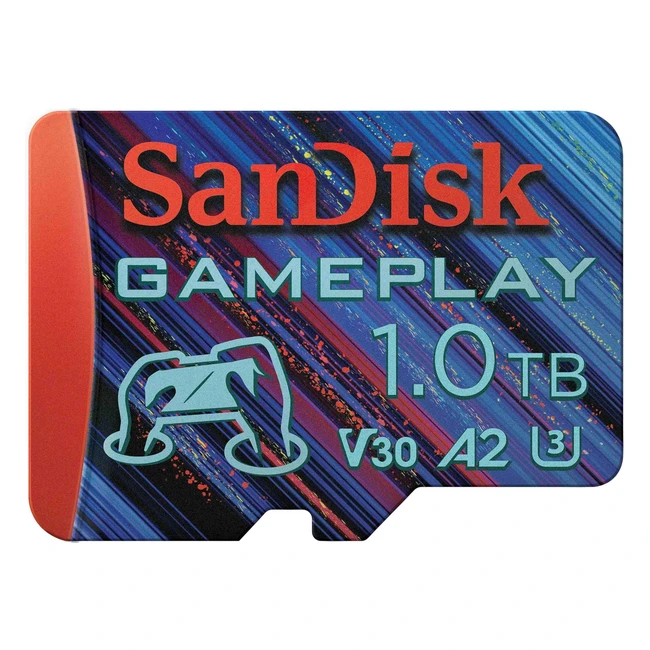 SanDisk 1TB Gameplay MicroSDXC Card | Up to 190MB/s Read Speed | Massive Storage & Incredible Performance