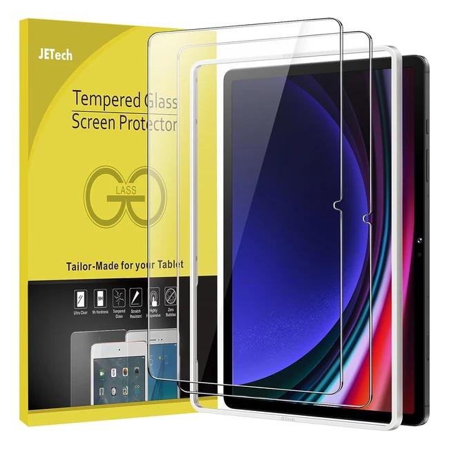 Verre trempé Samsung Galaxy Tab S9 11 pouces & Galaxy Tab S9 FE 10.9 pouces - Lot de 2