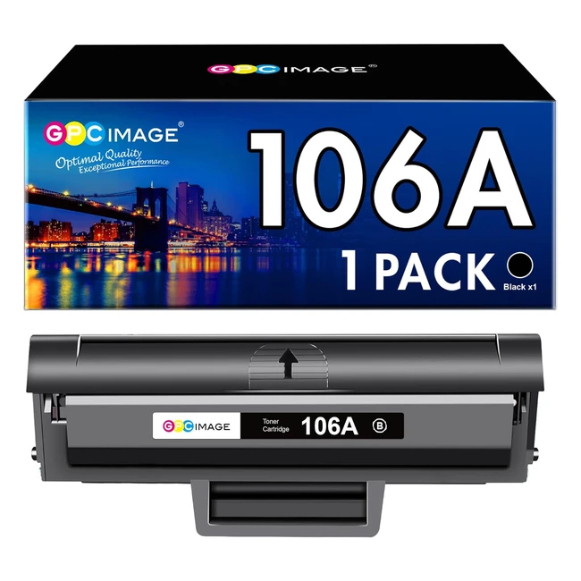 GPC Image 106A Toner mit Chip kompatibel mit HP 106A W1106A fr HP Laser 107A 1