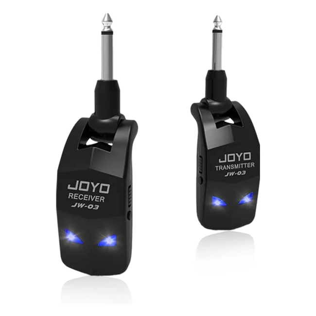 Joyo Guitar Wireless System 24GHz 4 Channels JW03 - Rechargeable Audio Transmitt