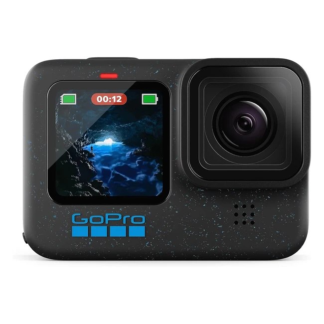 GoPro Hero12 Black - Cámara de acción resistente al agua 53K60 Ultra HD 27MP HDR Estabilización