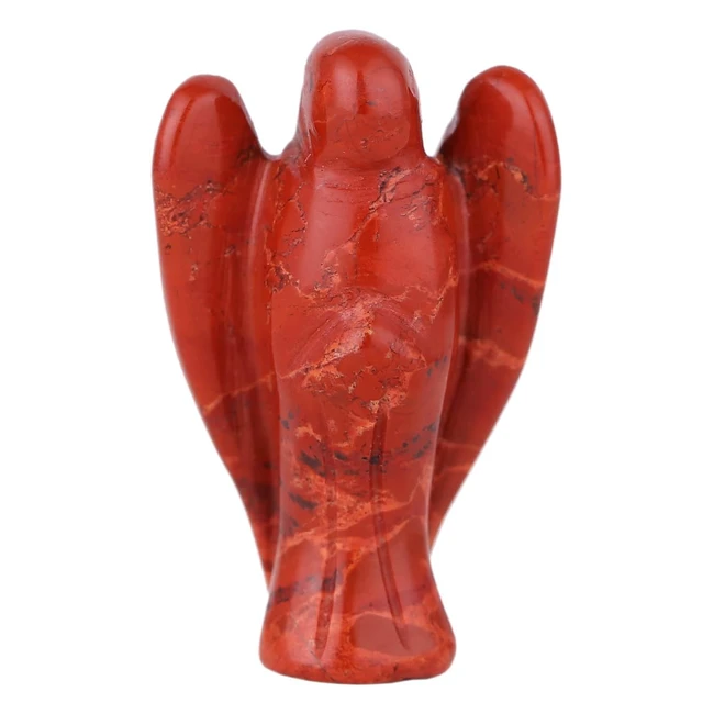 Talismn ngel de Jaspe Rojo 35 cm - Morella - Ref 1234 - Proteccin y Energ