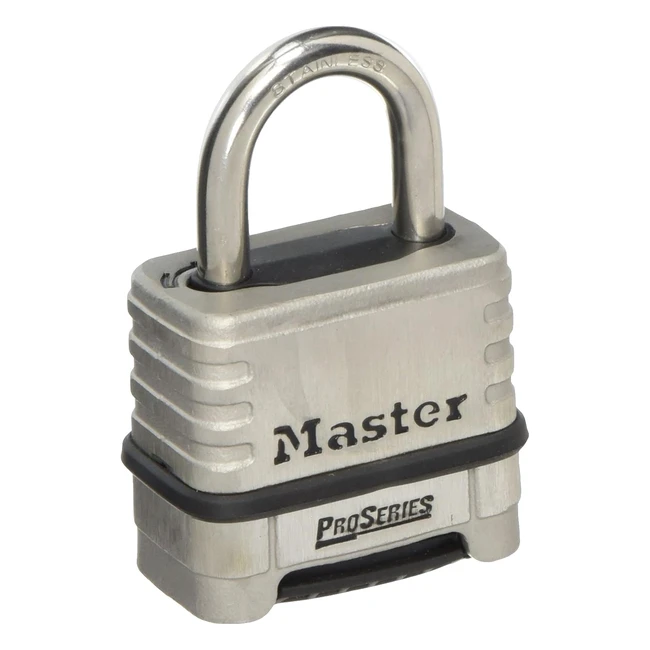 Cadenas ProSeries Master Lock MLK1174D en Acier Inoxydable Haute Sécurité