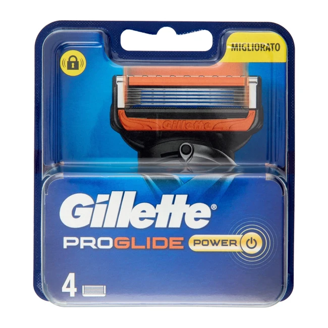 Gillette Fusion 5 ProGlide Power4 - Rasoir Homme