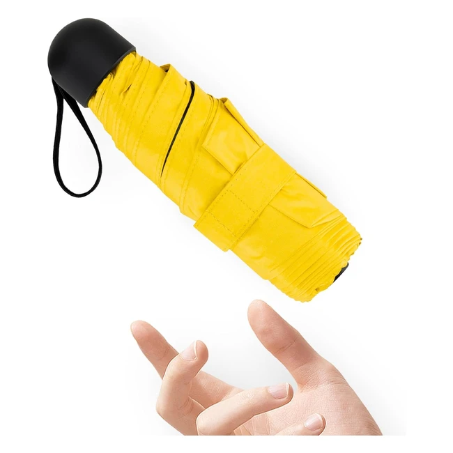 Chakipee Small Mini UV Umbrella - Lightweight & Portable - Travel Essential