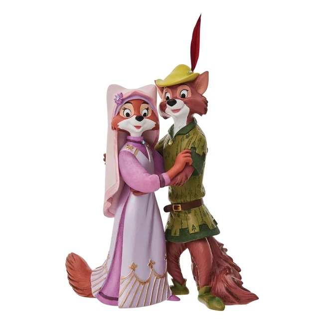 Figurita Enesco Disney Showcase Robin Hood y Maid Marian 905 Pulgadas Multicolor