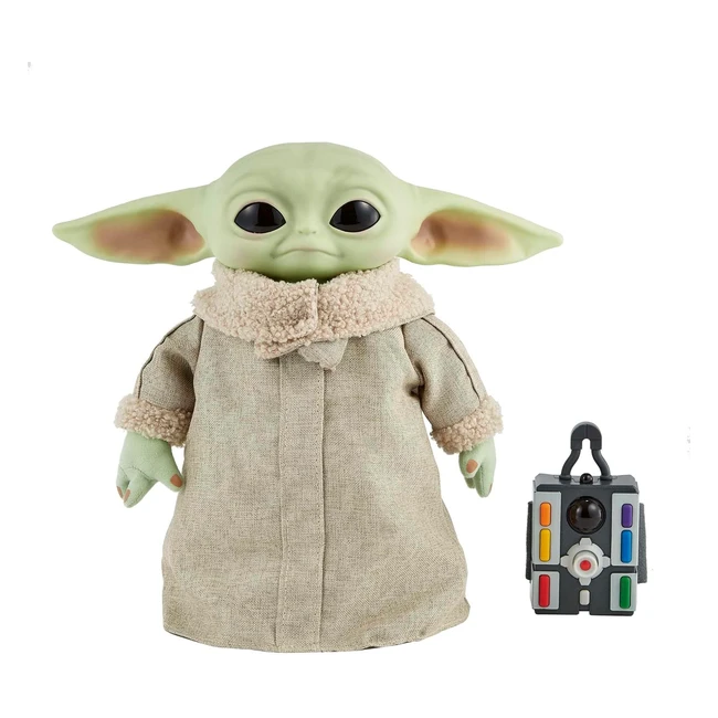 Disney Star Wars Mandalorian The Child Baby Yoda Plush Toy - 28cm - Sound Function