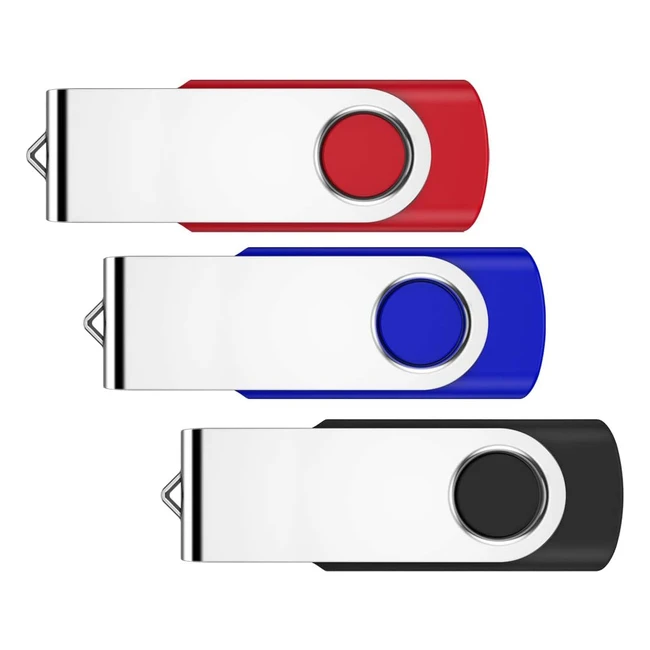 Chiavetta USB 2GB Fesaymi Pen Drive 3 Pezzi - Offerta Limitata