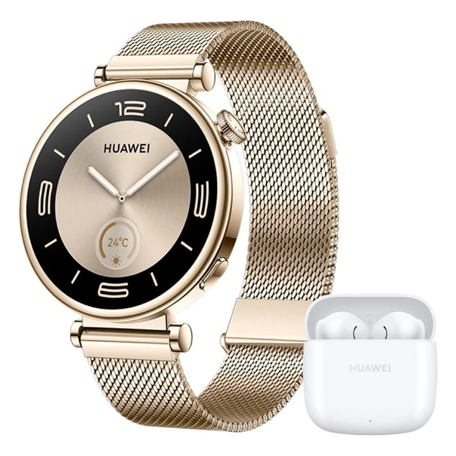 Huawei Watch GT 4 41mm Smartwatch - Bis zu 7 Tage Akkulaufzeit - Android und iOS
