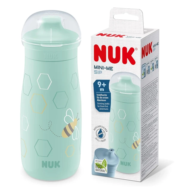 Nuk Minime Sip Toddler Cup 9 Months 300ml - Leakproof Toughened Spout - Shatterp