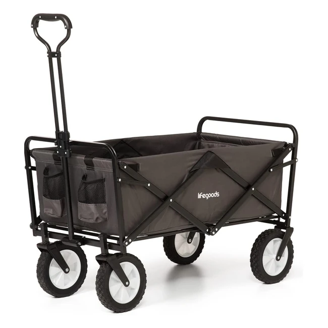 Chariot pliable enfant Lifegoods - Transport facile et pratique - Capacité de charge 70kg