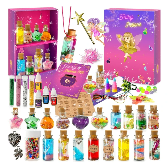 Kit de manualidades de pociones mágicas de hadas - Lubibi - Ref. 12345 - Regalo creativo para niños