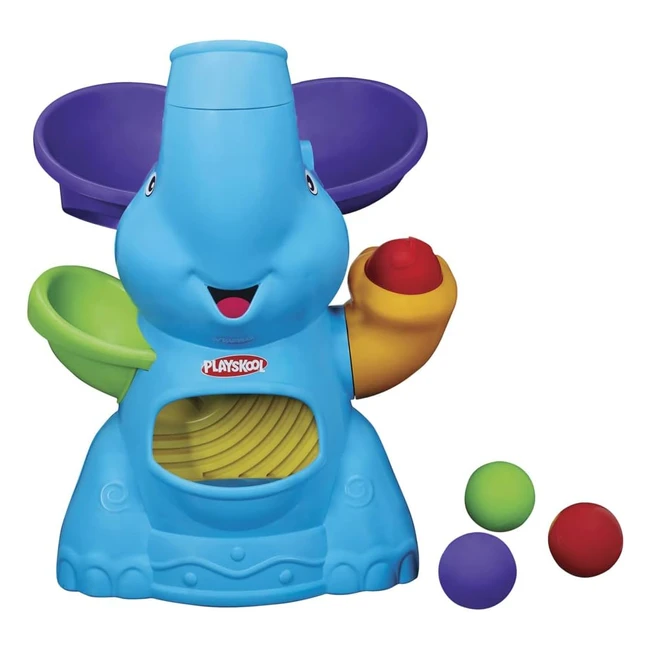 Juguete Elefantín Lanzabolitas Playskool - Bebés 9+ Meses - Ref. 12345 - Colores Vibrantes
