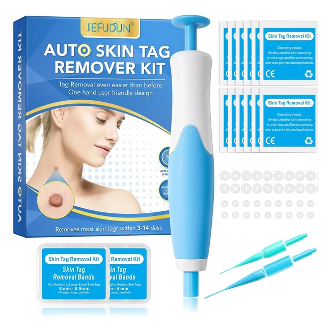 Skin Tag Remover Kit Upgraded Fast  Easy Removal Pen 2mm-8mm Safe  Painless Cl