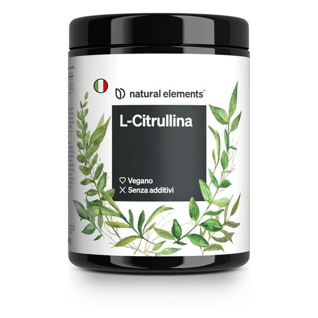 L-Citrullina Malato in Polvere 21 500g - Ideale Prima dello Sport - Vegano - Elevata Purezza - Senza Additivi