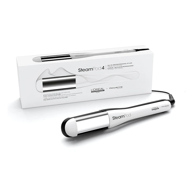 L'Oreal Steampod 4 Hair Straightener - Styling Tool for All Hair Types - UK Plug