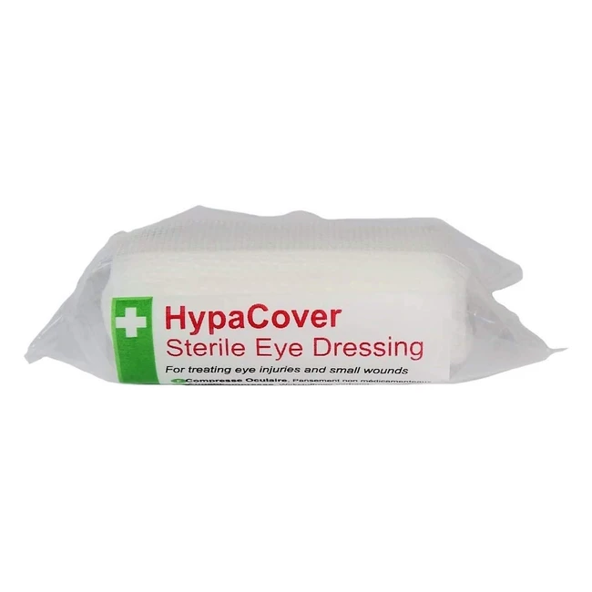 Hypacover Sterile Eye Pad Dressing Bandage Pack of 6 - Soft & Comfortable - #FirstAid
